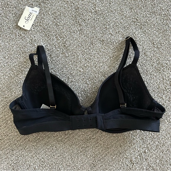Soma Lightest Lift Smooth Perfect Coverage Bra Size 32C Black - Picture 3 of 5
